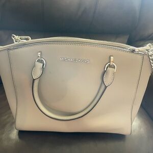 MICHAEL KORS Women's grey Leather Satchel